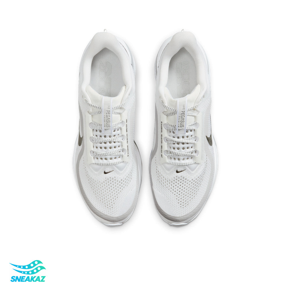 Nike Pegasus Premium — Blanc / Argent Métallisé — vue 4