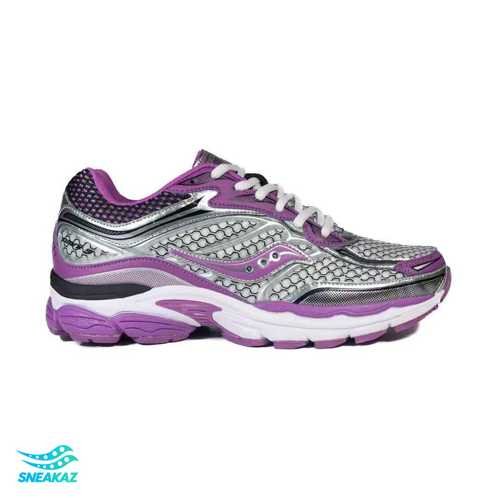 Saucony ProGrid Omni 9 — Argent et violet — Sneakaz