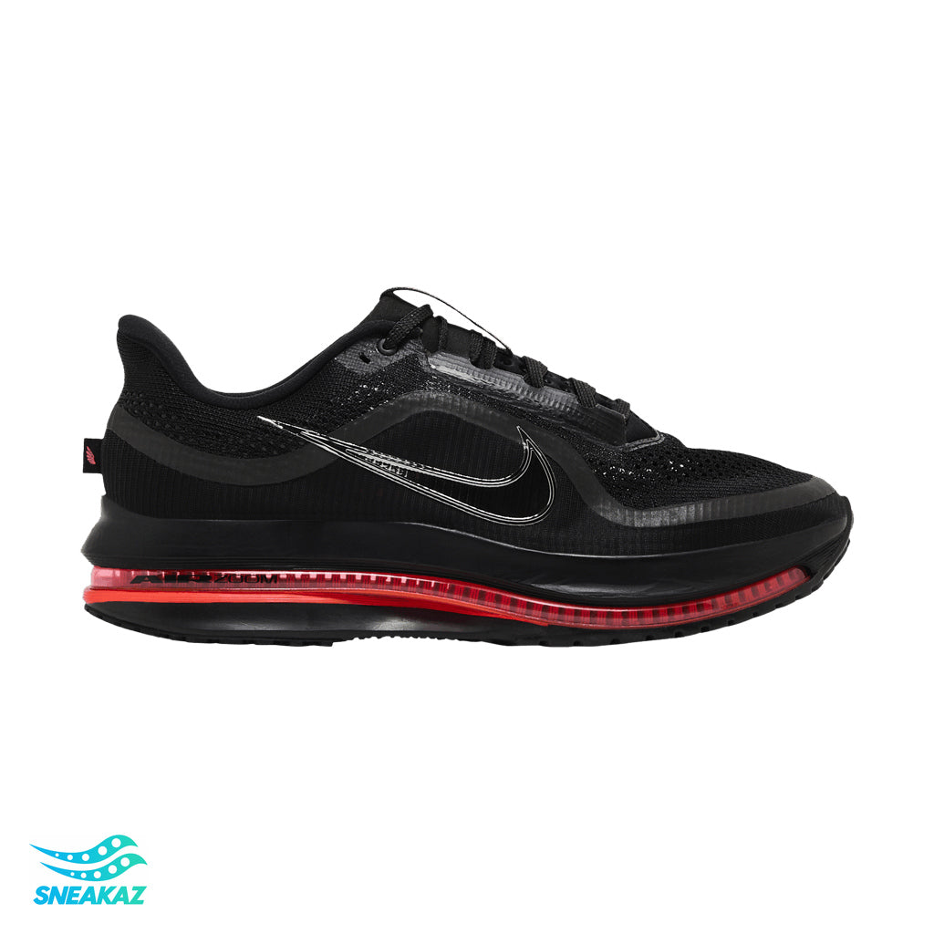 Nike Pegasus Premium — Noir / Rouge vif — vue principale SNEAKAZ