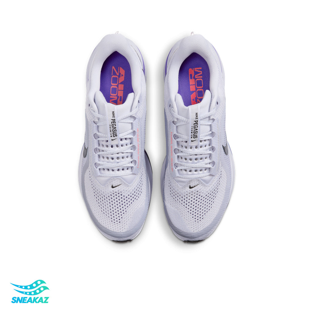 Nike Pegasus Premium — Gris Fantôme / Violet Persan — vue 4